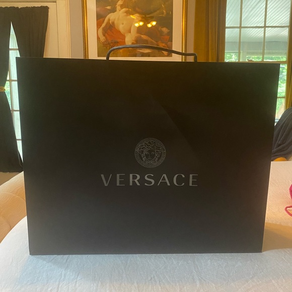 Versace Bags Versace Shopping Bag And Robe Box Poshmark